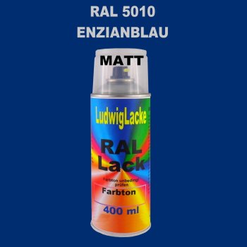 RAL 5010 ENZIANBLAU Matt 400 ml 1K Spray