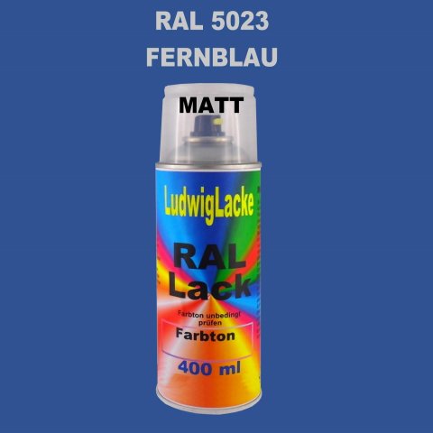 RAL 5023 FERNBLAU Matt 400 ml 1K Spray