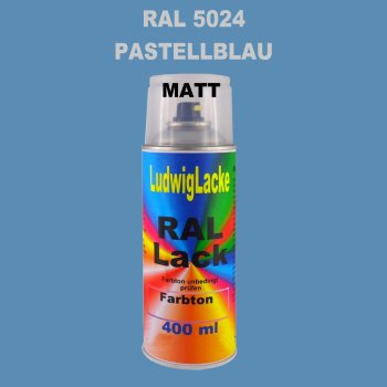 RAL 5024 PASTELLBLAU Matt 400 ml 1K Spray
