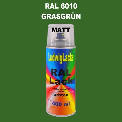 RAL 6010 GRASGRÜN Matt 400 ml 1K Spray