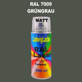 RAL 7009 GRÜNGRAU Matt 400 ml 1K Spray