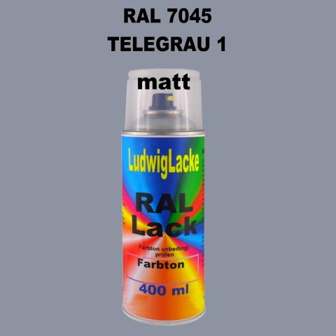 RAL 7045 TELEGRAU 1 Matt 400 ml 1K Spray