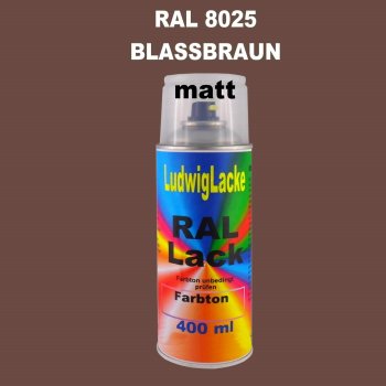 RAL 8025 BLASSBRAUN Matt 400 ml 1K Spray