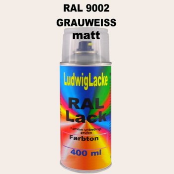 RAL 9002 Grauweiss Matt 400 ml 1K Spray