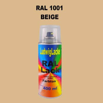 RAL 1001 BEIGE Seidenmatt 400 ml 1K Spray