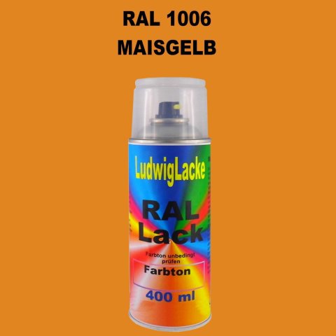 RAL 1006 MAISGELB Seidenmatt 400 ml 1K Spray
