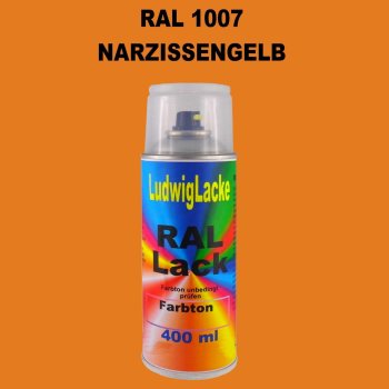 RAL 1007 NARZISSENGELB Seidenmatt 400 ml 1K Spray