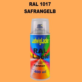 RAL 1017 SAFRANGELB Seidenmatt 400 ml 1K Spray