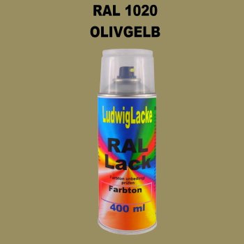 RAL 1020 OLIVGELB Seidenmatt 400 ml 1K Spray