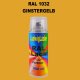 RAL 1032 GINSTERGELB Seidenmatt 400 ml 1K Spray