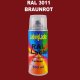 RAL 3011 BRAUNROT SPRAY Seidenmatt 400 ml 1K Spray