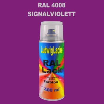 RAL 4008 SIGNALVIOLETT Seidenmatt 400 ml 1K Spray