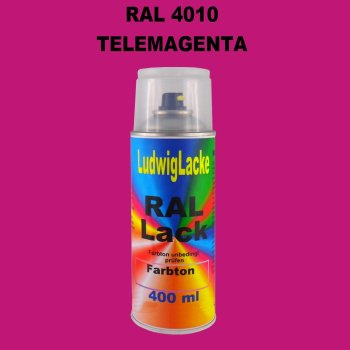 RAL 4010 TELEMAGENTA Seidenmatt 400 ml 1K Spray