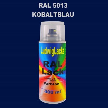 RAL 5013 Kobaltblau Seidenmatt 400 ml 1K Spray