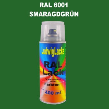 RAL 6001 SMARAGDGRÜN Seidenmatt 400 ml 1K Spray