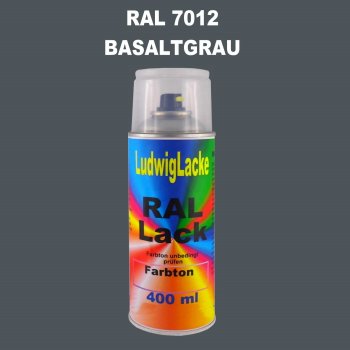 RAL 7012 BASALTGRAU Seidenmatt 400 ml 1K Spray