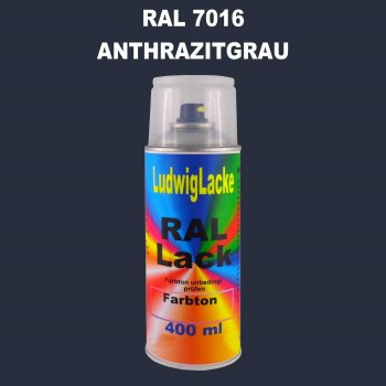 RAL 7016 ANTHRAZITGRAU Seidenmatt 400 ml 1K Spray