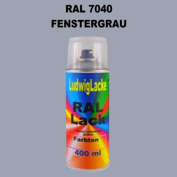 RAL 7040 FENSTERGRAU Seidenmatt 400 ml 1K Spray