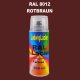 RAL 8012 ROTBRAUN Seidenmatt 400 ml 1K Spray