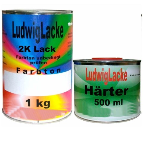 Heizkörperlack im RAL Farbton 4003 Erikaviolett glänzend 1,5 kg Set mit Härter