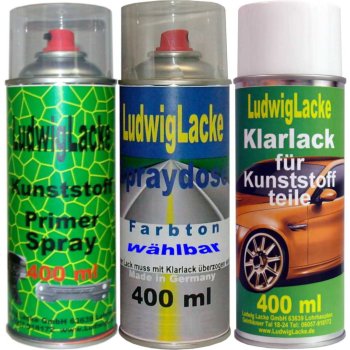 Kunststoffsprayset für BMW ALASKABLAU/PUDERBLAU 367