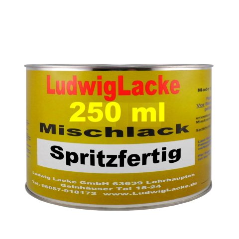 250ml Autolack spritzfertig für VW Sunflower T1